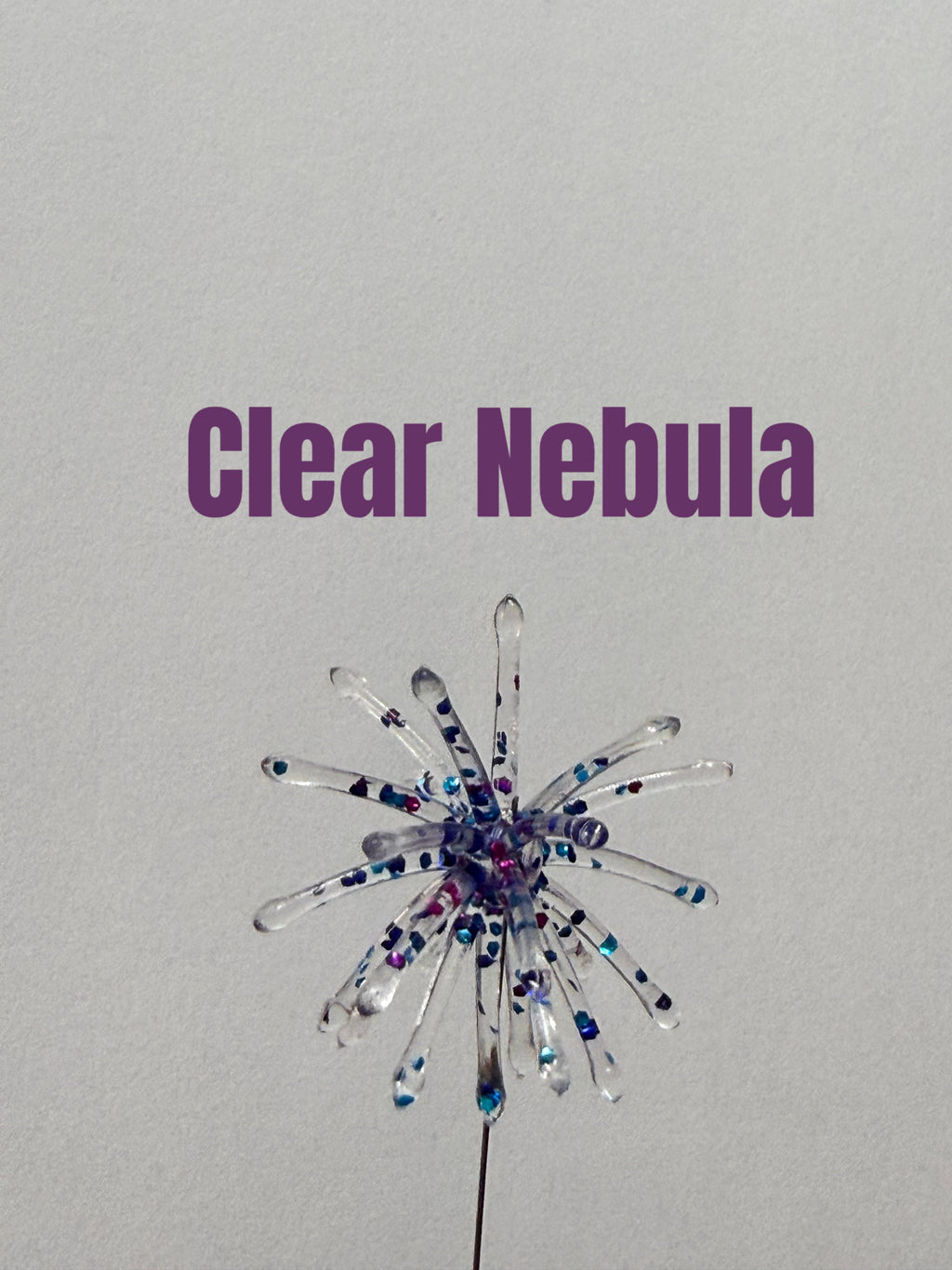 Clear Nebula Urchin Crappie Bait : 5-Pack Jar — additional product photo