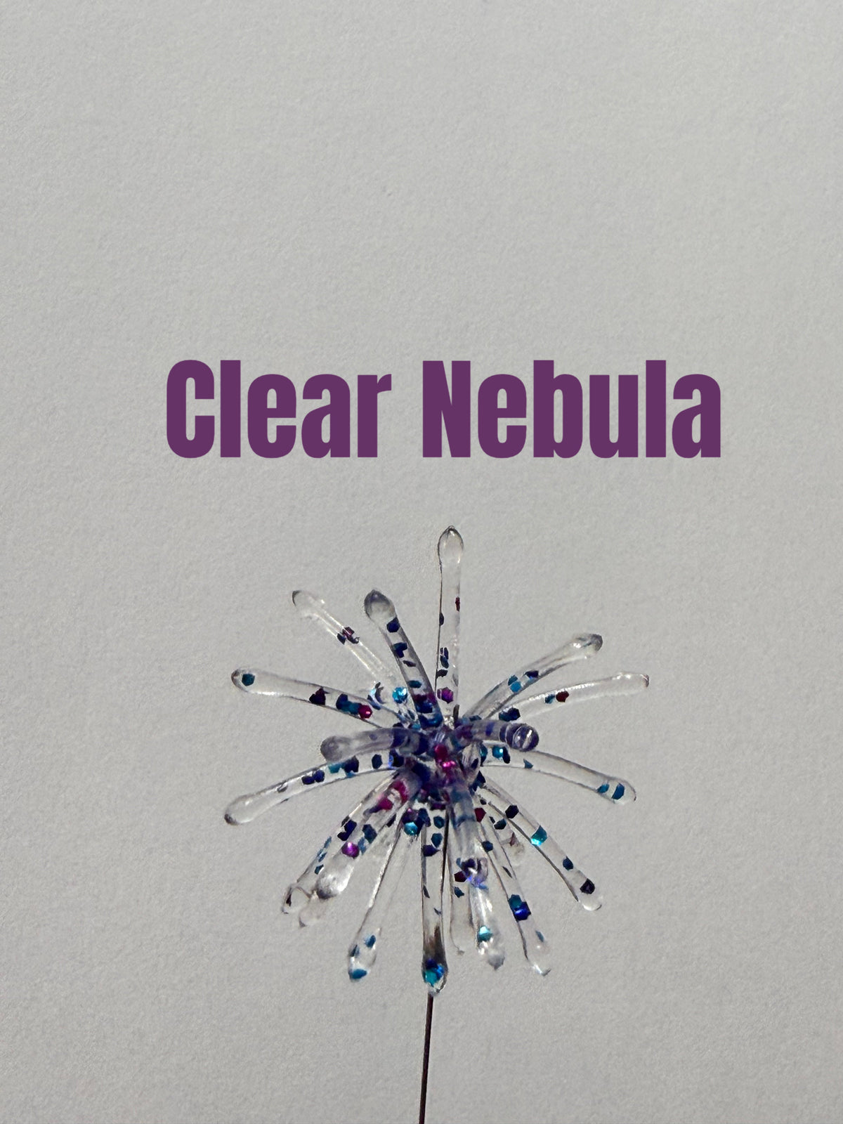 Clear Nebula Urchin Crappie Bait : 5-Pack Jar — additional product photo