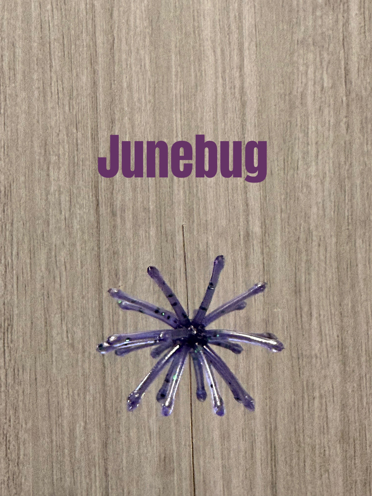 Junebug Urchin Crappie Bait : 5-Pack — additional product photo