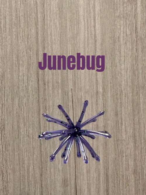 Junebug Urchin Crappie Bait : 5-Pack — additional product photo
